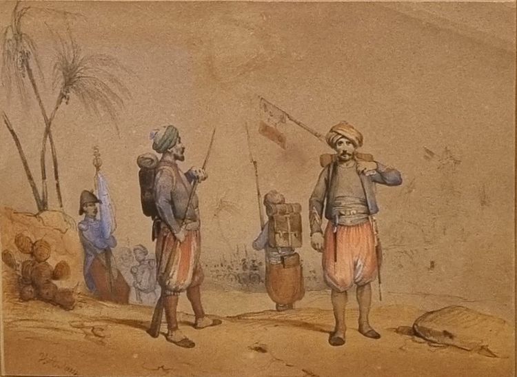 Jean-Victor dit Victor ADAM - Les Zouaves