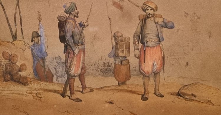 Jean-Victor dit Victor ADAM - Les Zouaves
