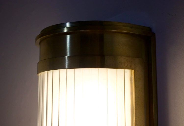 Grande lampada da parete/soffitto modernista Art Déco, 160 cm