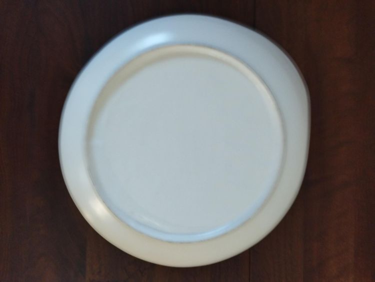 Grande assiette en forme libre, design organique - 1960 - Epoque vintage