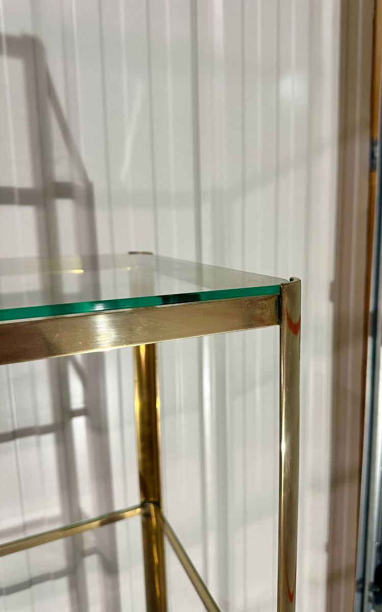 Étagère en bronze des années 60 broncz