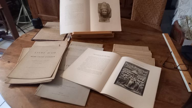 Gästebuch des Calvet-Museums 1895 /Avignon