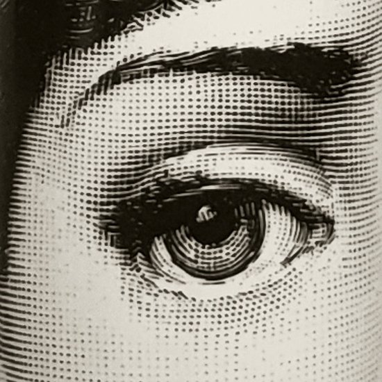 1970 Magnifica lampada da tavolo Piero Fornasetti. Made in Italy (non una replica)