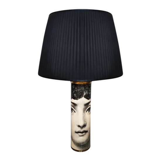 1970 Magnifique lampe de table Piero Fornasetti. Fabriqué en Italie (pas une réplique)