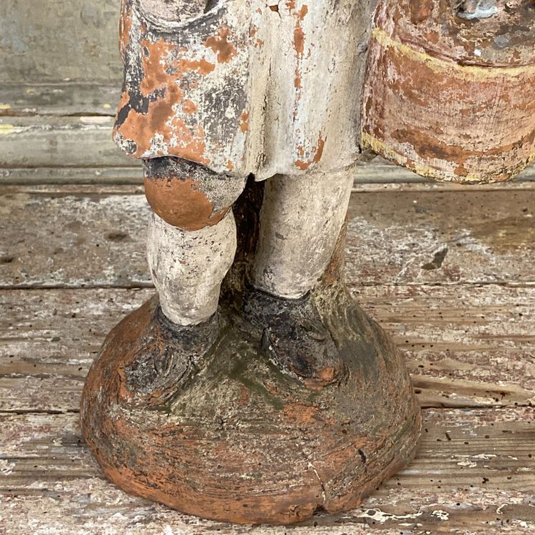Due figure in terracotta, inizio XIX secolo