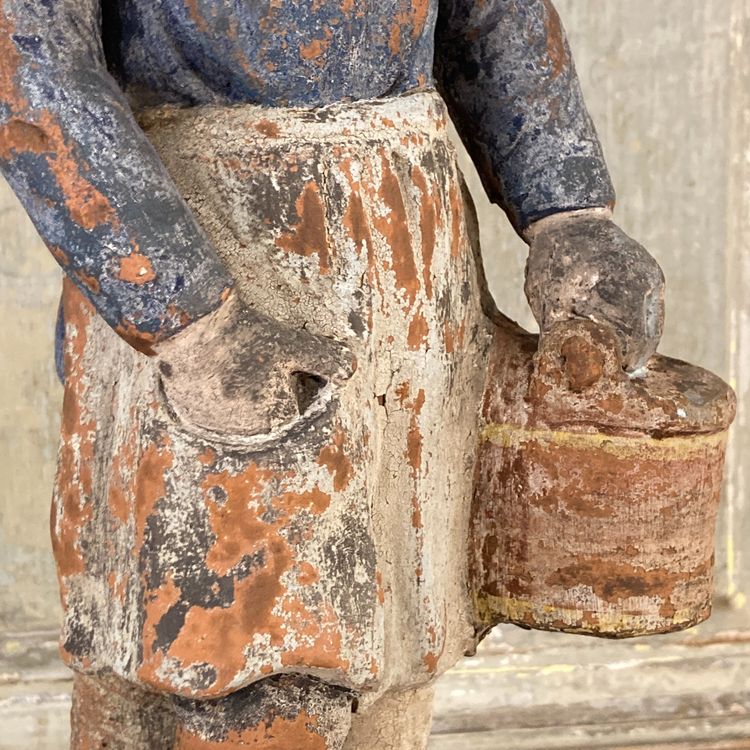 Due figure in terracotta, inizio XIX secolo