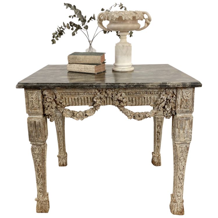 Louis XVI period console table