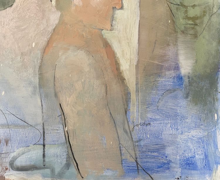 Mona JORDAN (1908-1995) Pittrice americana Esposizione del Centre Pompidou Donne artiste americane