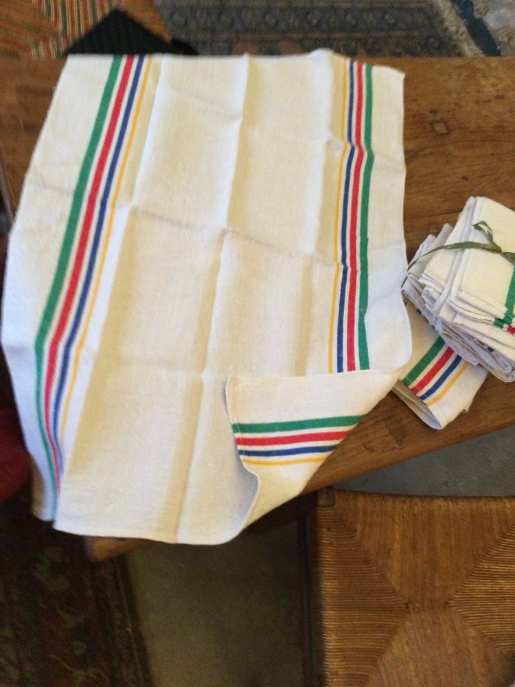 10 strofinacci di lino