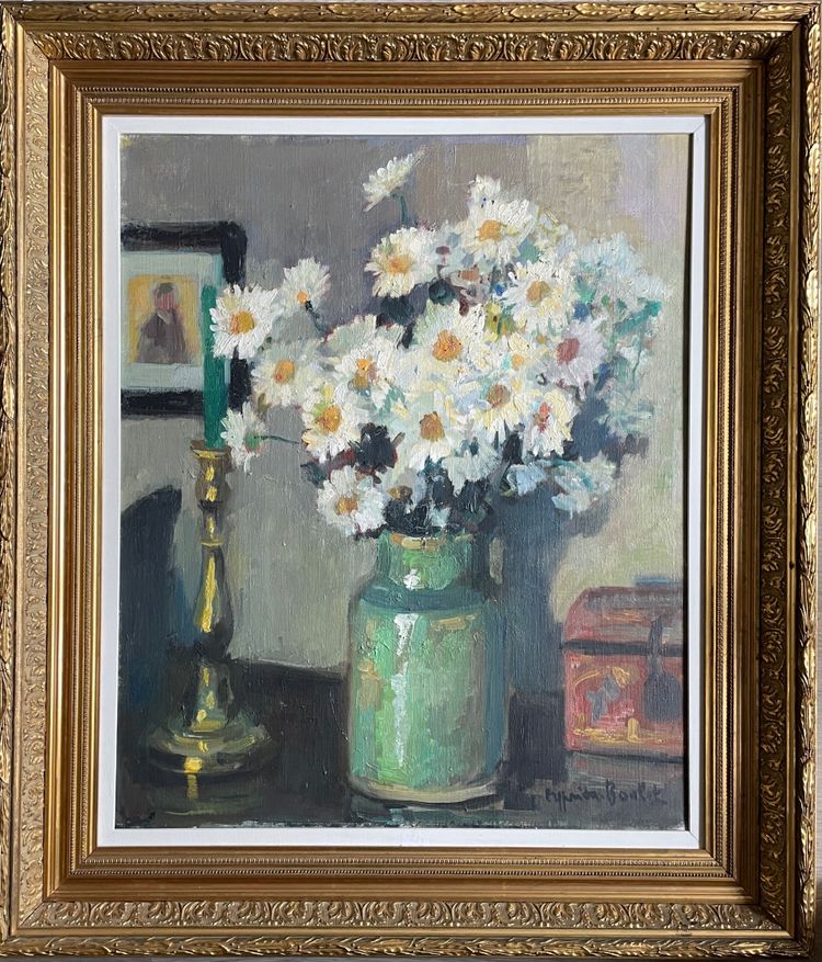 Bouquet di margherite - natura morta impressionista
