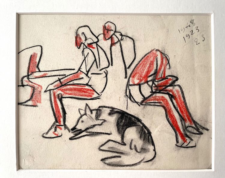 Originalzeichnung von Mathurin Meheut (1882-1958)