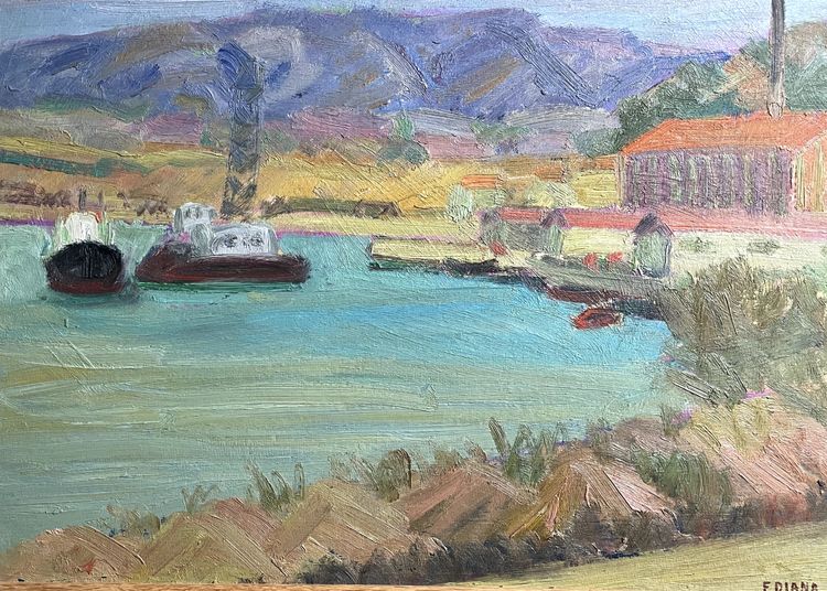 François Michel Diana, peintre Marseillais sud de la France