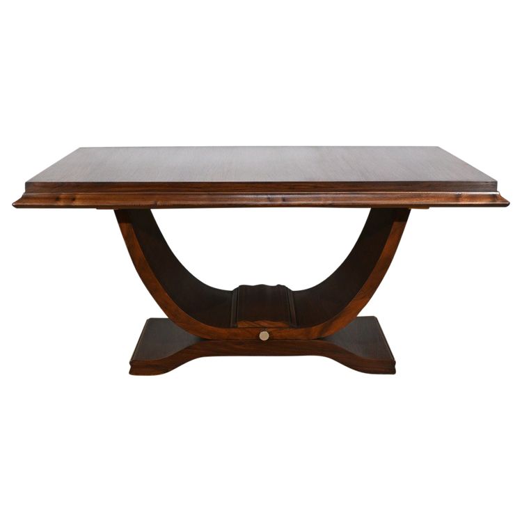 Table de Salle à Manger en Palissandre, Art Déco -1930