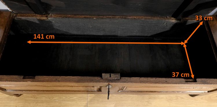 Banc Coffre de Palier en Chêne massif – 1920