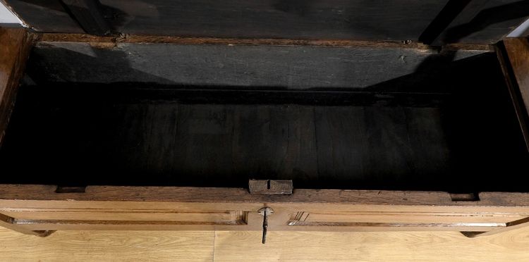 Banc Coffre de Palier en Chêne massif – 1920