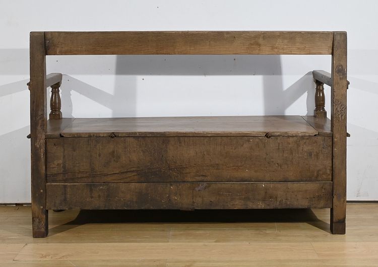 Banc Coffre de Palier en Chêne massif – 1920