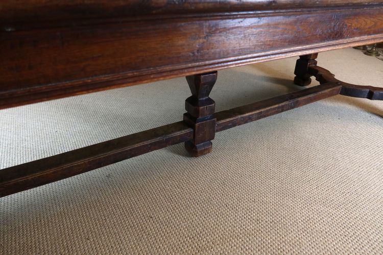 Grande table de salle à manger en chêne