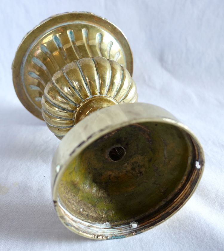 Ringhiera in bronzo per scala - stile Luigi XIV
