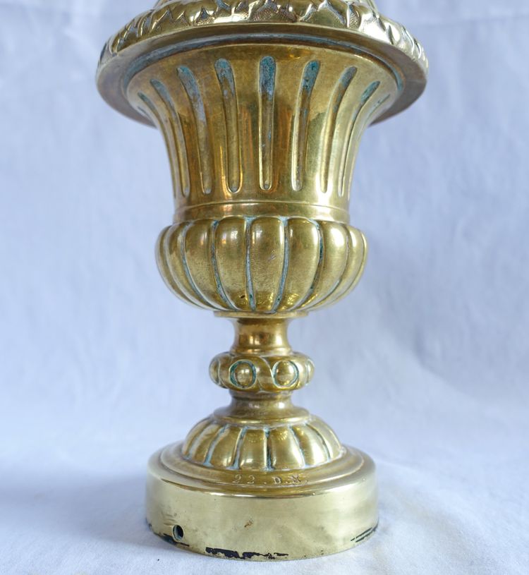 Ringhiera in bronzo per scala - stile Luigi XIV