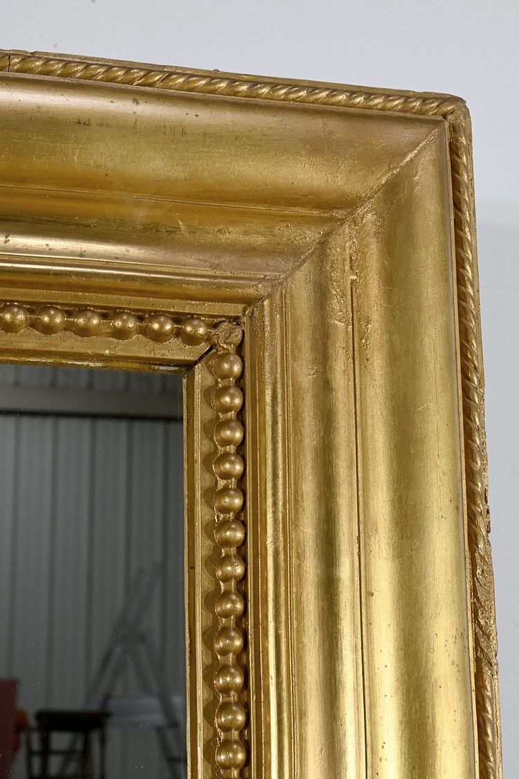 Miroir de Cheminée en Bois Doré – Milieu XIXe