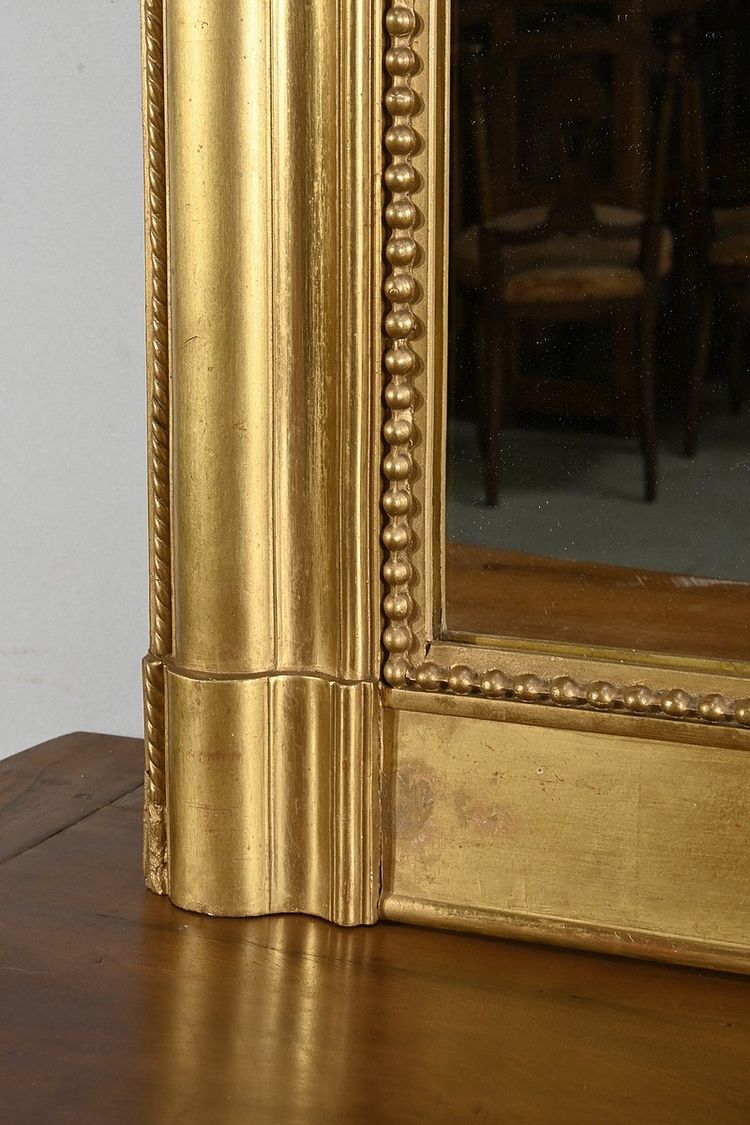 Miroir de Cheminée en Bois Doré – Milieu XIXe