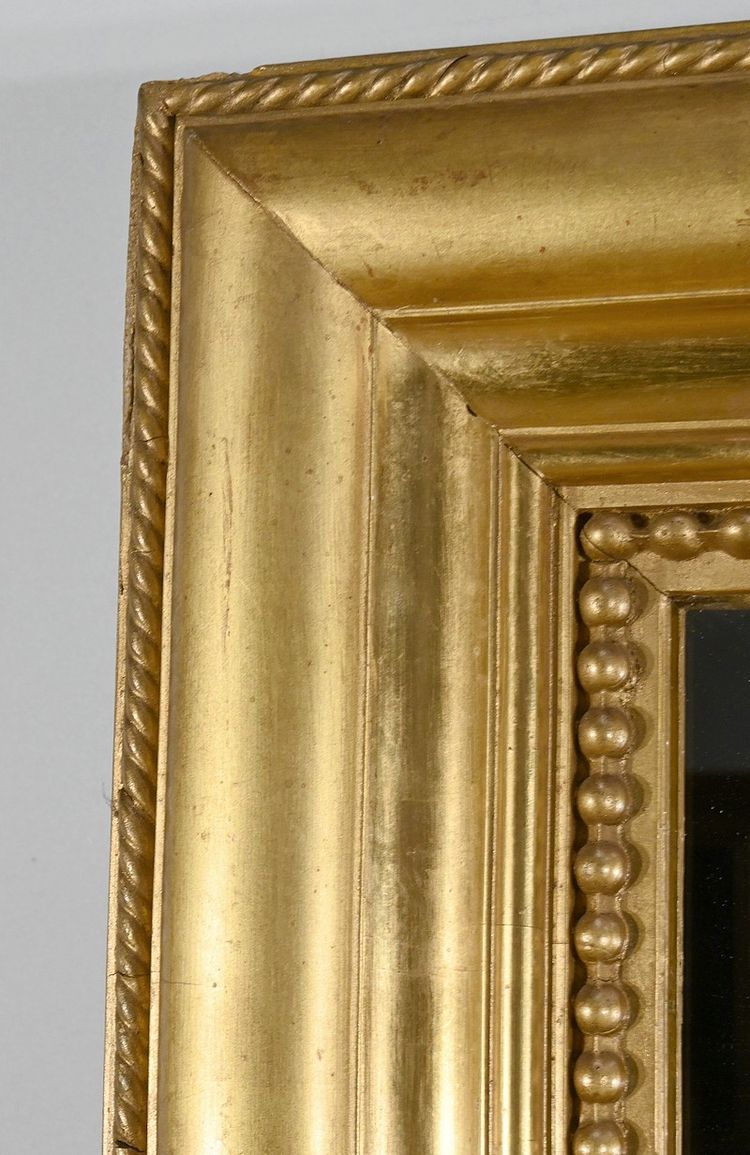 Miroir de Cheminée en Bois Doré – Milieu XIXe