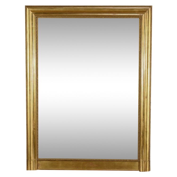 Miroir de Cheminée en Bois Doré – Milieu XIXe