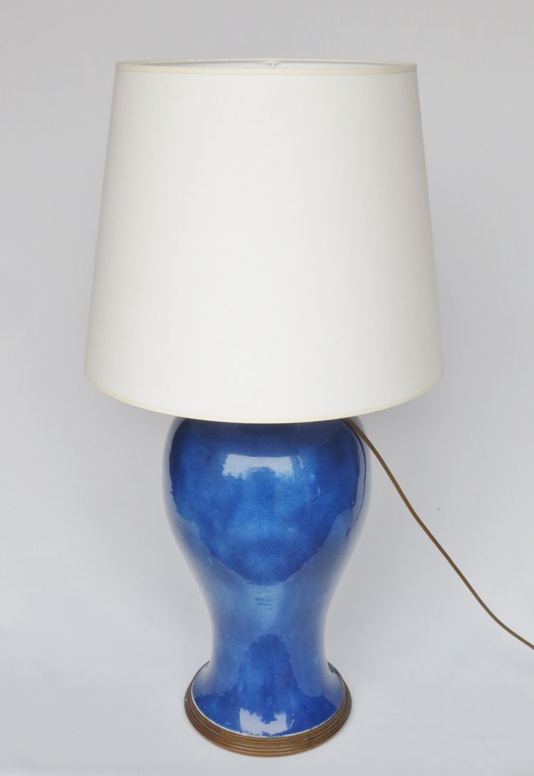 Lampe monumentale, Chine XIXe siècle  