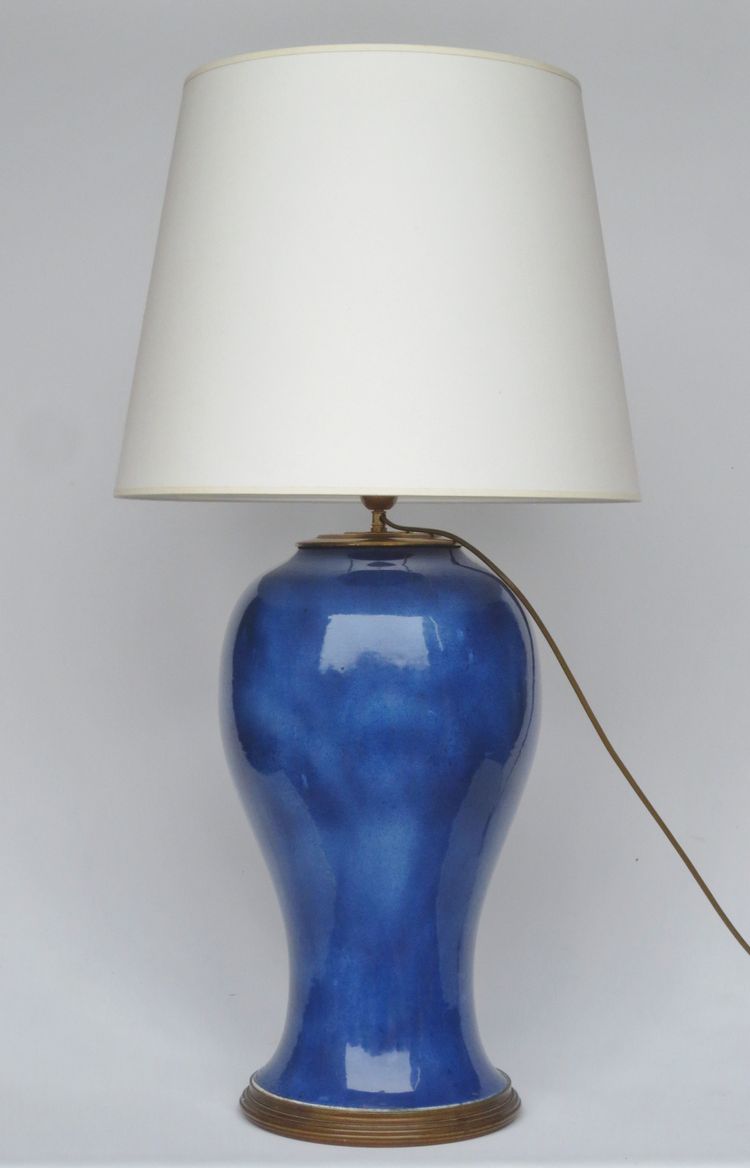 Lampe monumentale, Chine XIXe siècle  