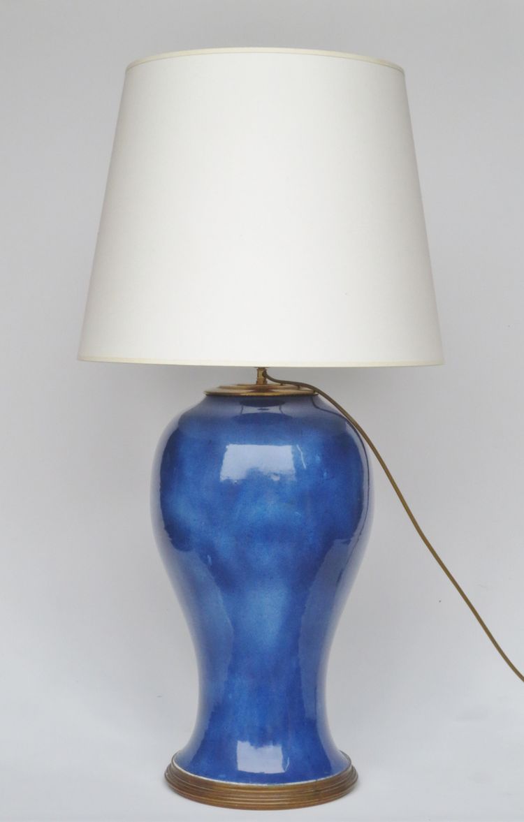 Lampe monumentale, Chine XIXe siècle  