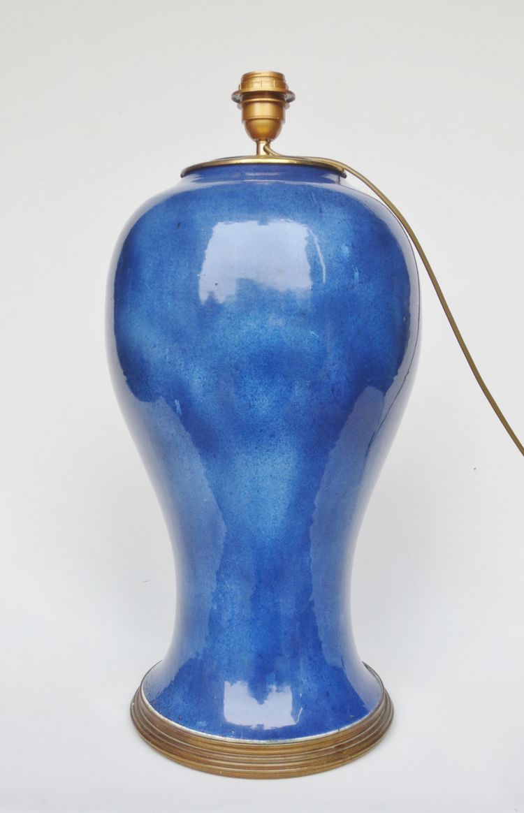 Lampe monumentale, Chine XIXe siècle  
