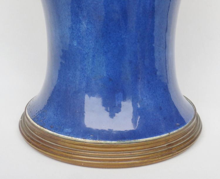 Lampe monumentale, Chine XIXe siècle  