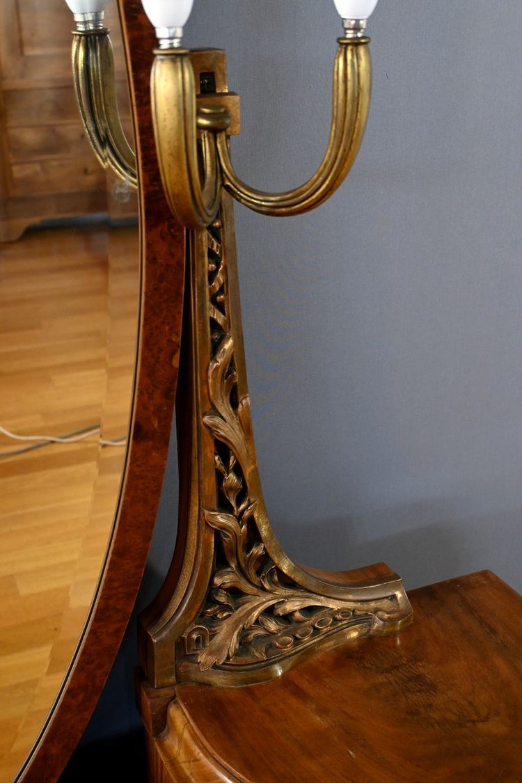 Coiffeuse en Acajou et Thuya, Art Déco – 1920