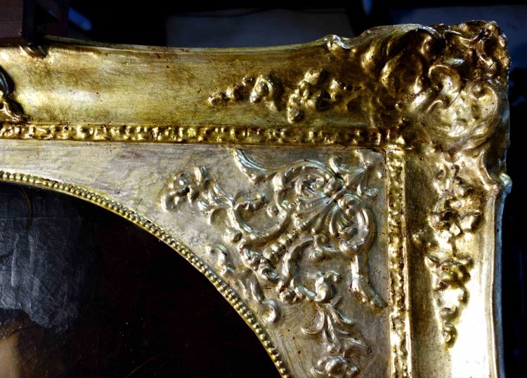 Großes Tondo: Madonna della Seggiola nach Raffael