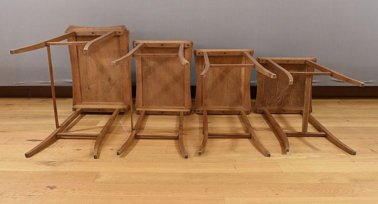 Tables Gigognes en Chêne – 1930