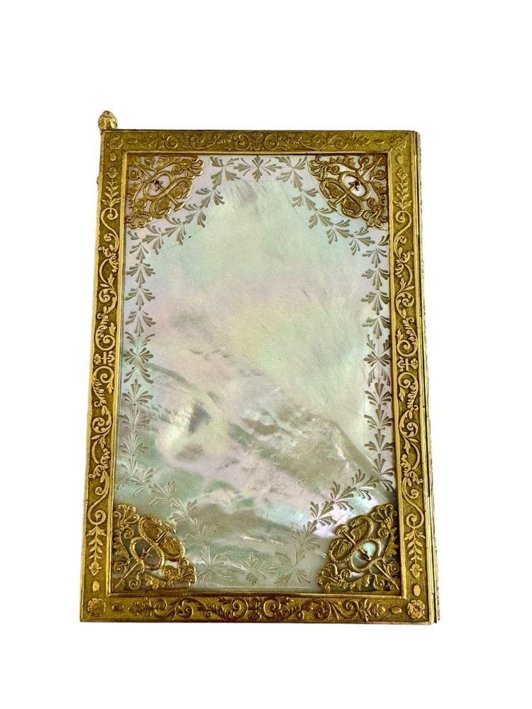 Charles X period dance card