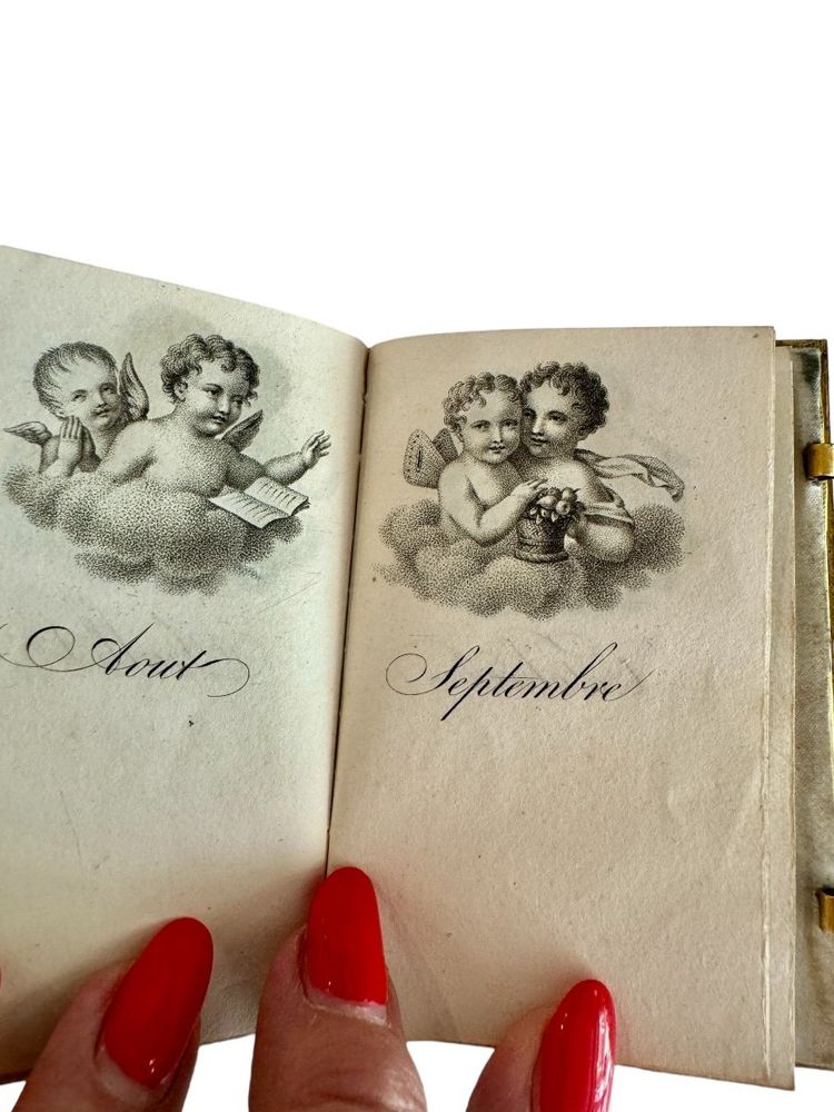 Charles X period dance card