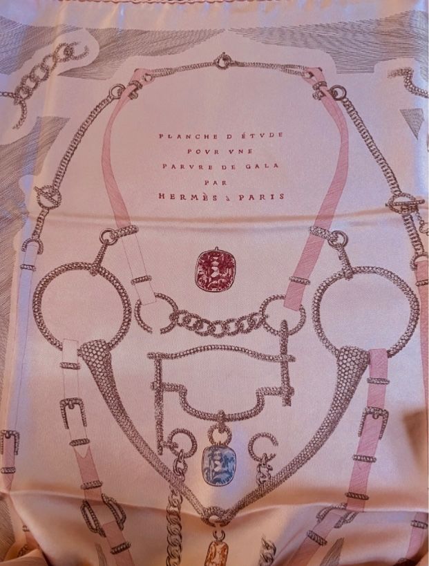 Hermès Square “Study for a Gala Set”