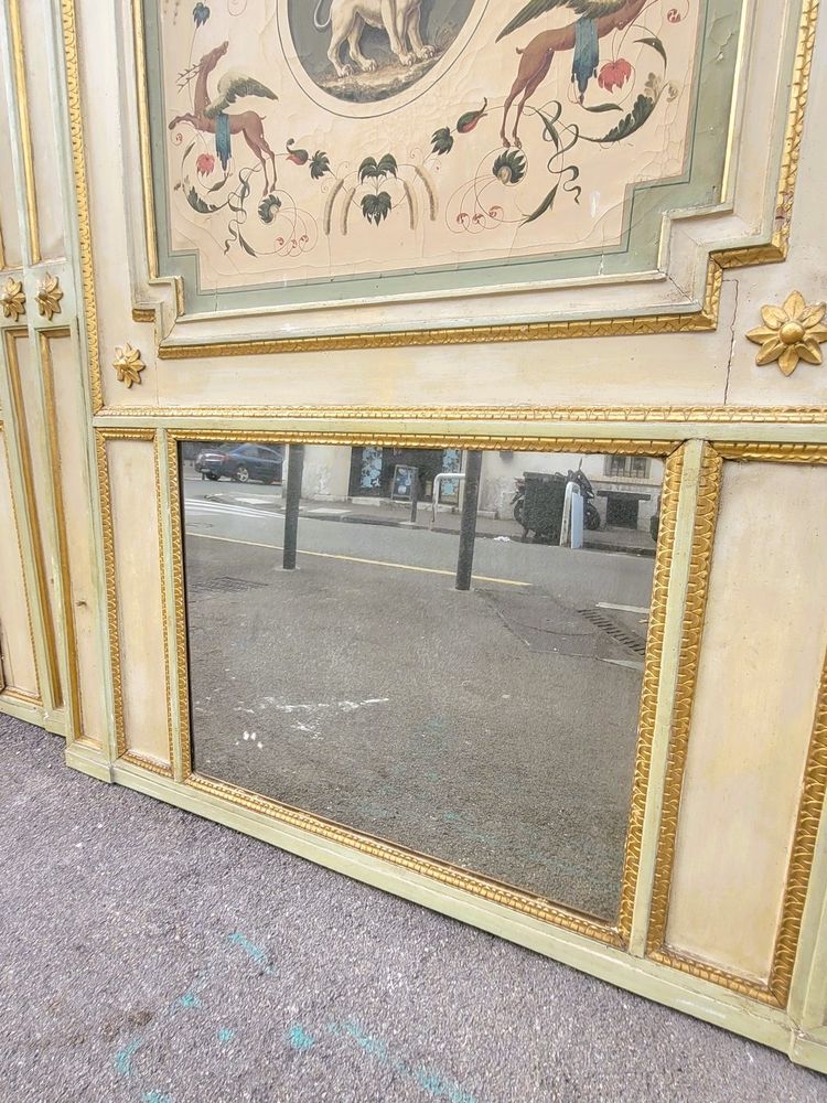 Pair of Large Palace Trumeaux (h247cm), Early 19th Century