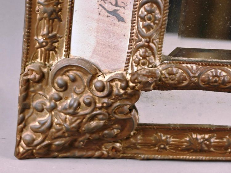 Beautiful 19th century pareclose mirror
