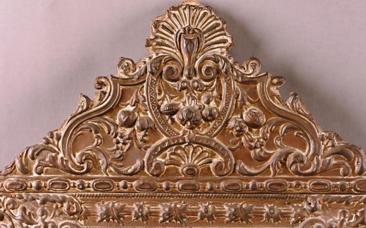 Beautiful 19th century pareclose mirror