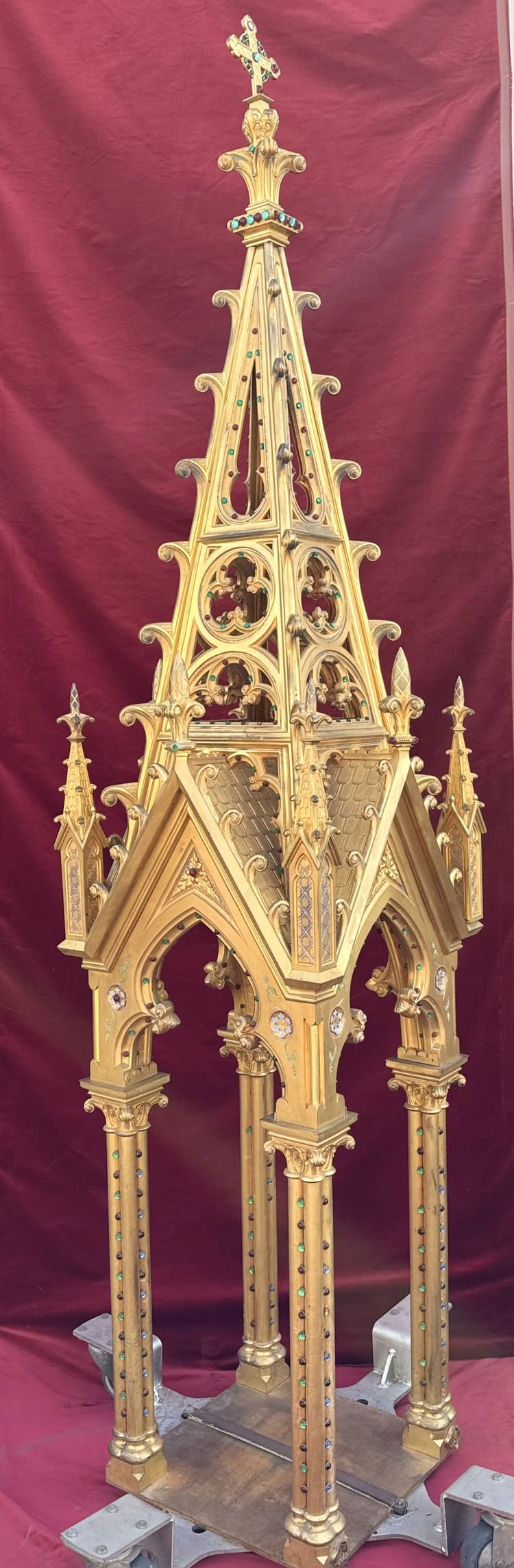 Monumental Ciborium dated 1889.