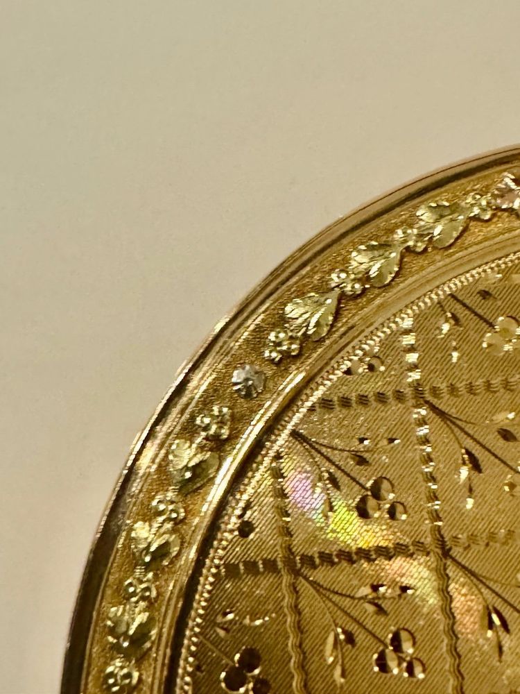 Farbige Golddose, Directoire-Zeit