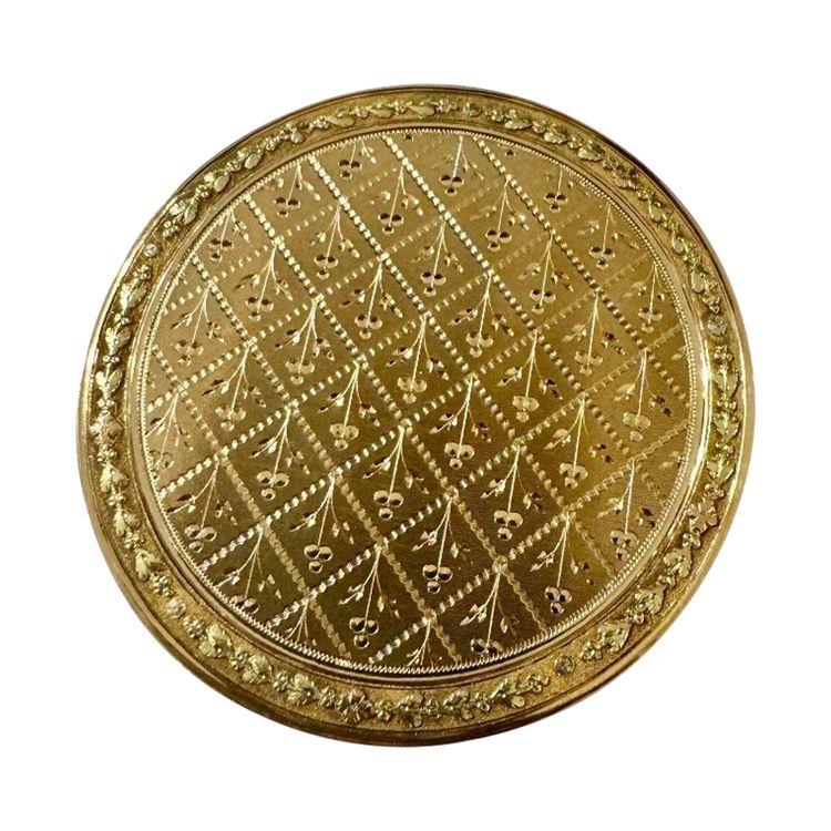 Farbige Golddose, Directoire-Zeit