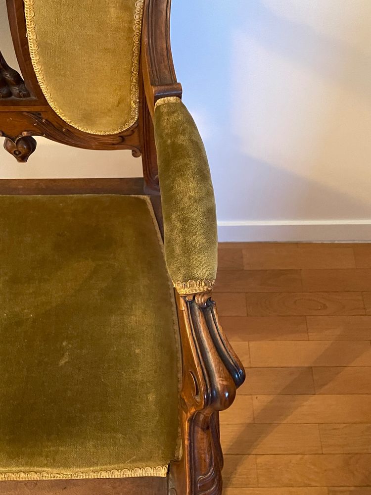 Paire de Fauteuils Art Nouveau 