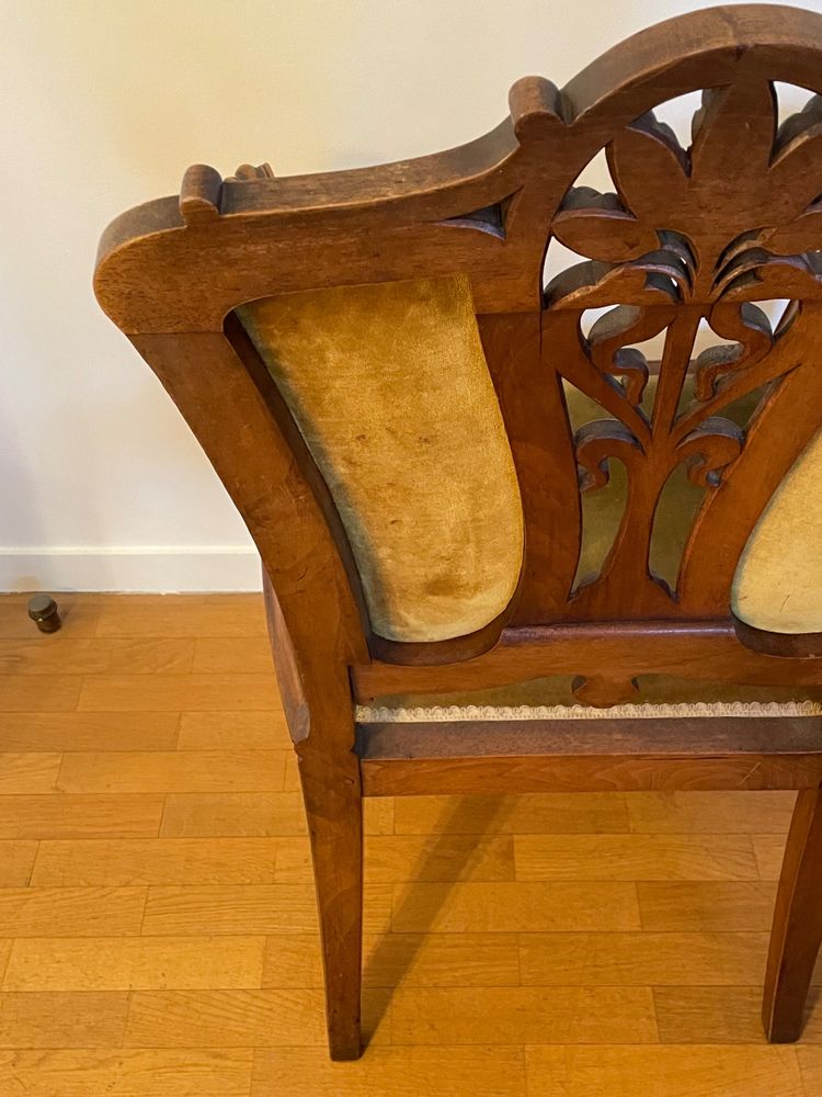 Paire de Fauteuils Art Nouveau 