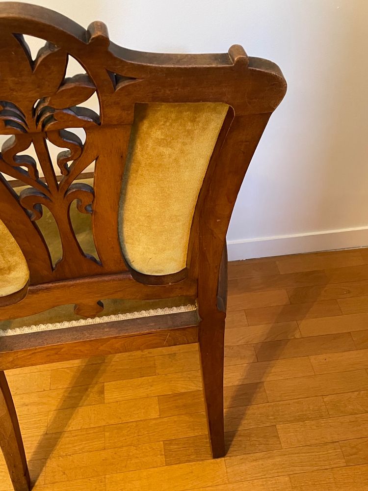 Paire de Fauteuils Art Nouveau 