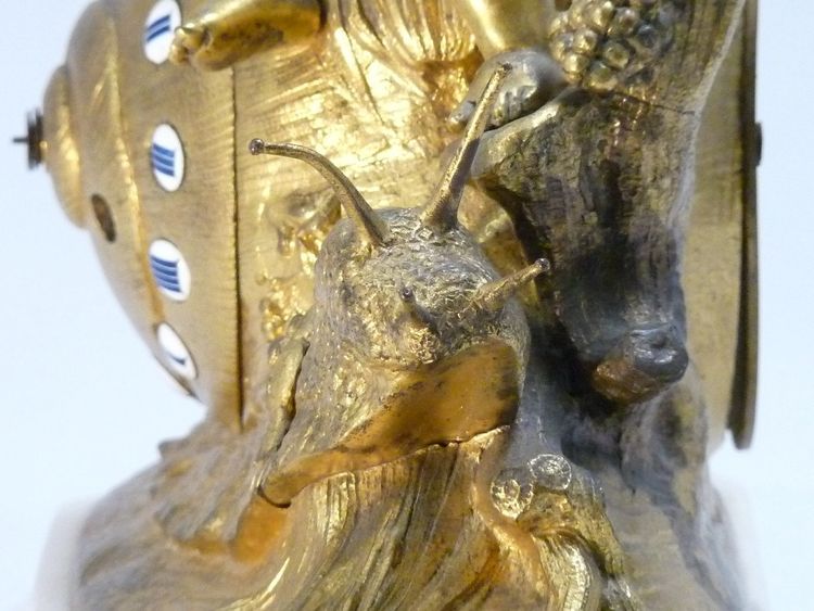 Napoleon III snail clock