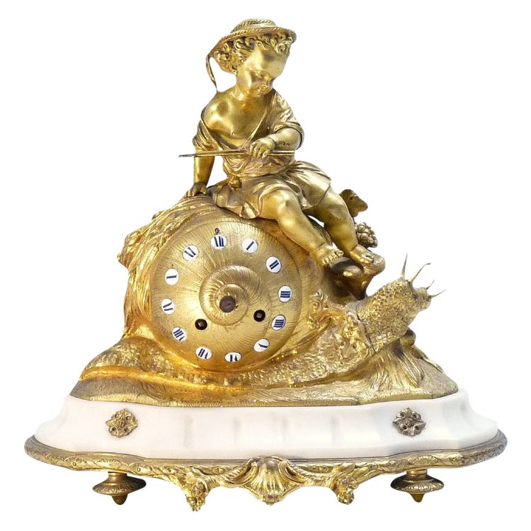 Napoleon III snail clock