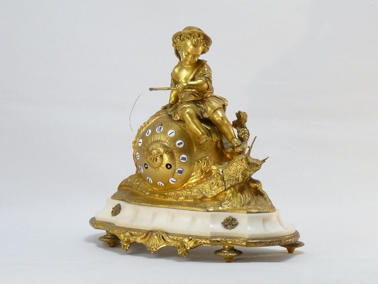 Napoleon III snail clock